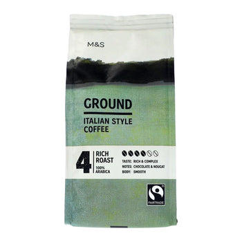 M&S Fairtrade Café de tierra italiano 227G