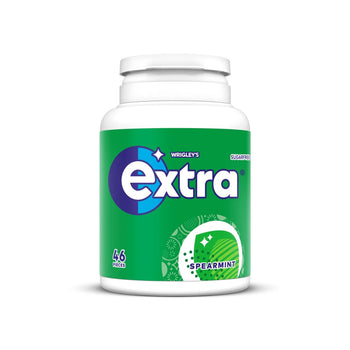 Extra Spearmint Sugarfree Chewing Gum Bottle 46 per pack