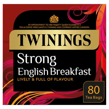 Twinings English Strong Breakfast Tea 80 Teebeutel