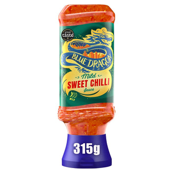 Blue Dragon Sweet Chilli Dipping Sauce Suave Squeezy 380g 