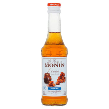 Jarabe de caramelo sin azúcar de Monin 250 ml