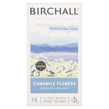 Birchall Camomile Flowers Tea Bags 15 per pack