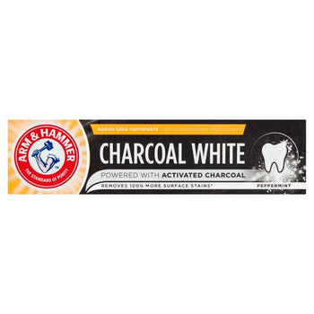 Arm & Hammer Charcoal White 75ml