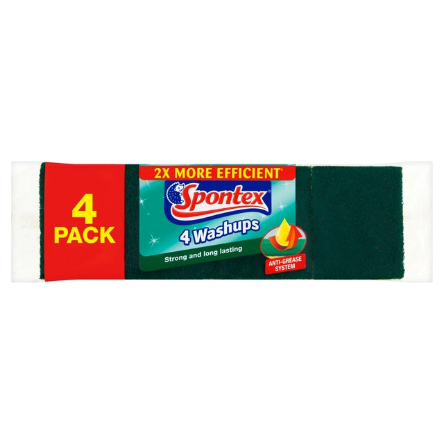 Spontex -Waschungen 4 pro Pack
