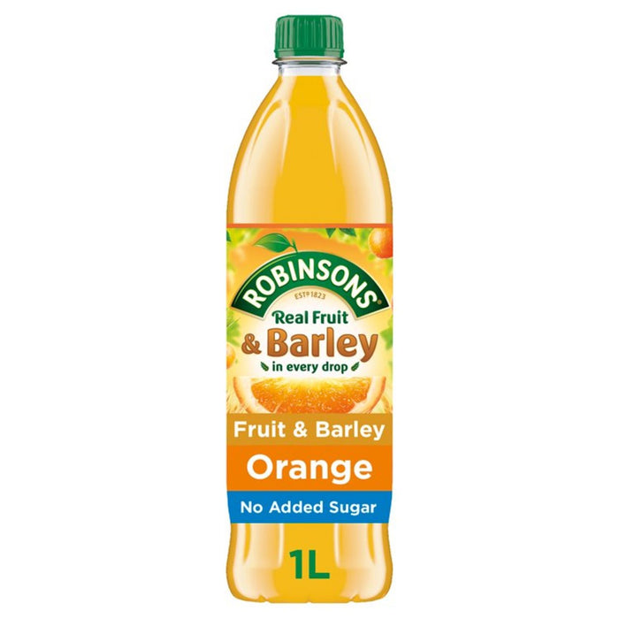 Robinsons Orange Obst & Gerste kein Zucker zu Zucker 1l
