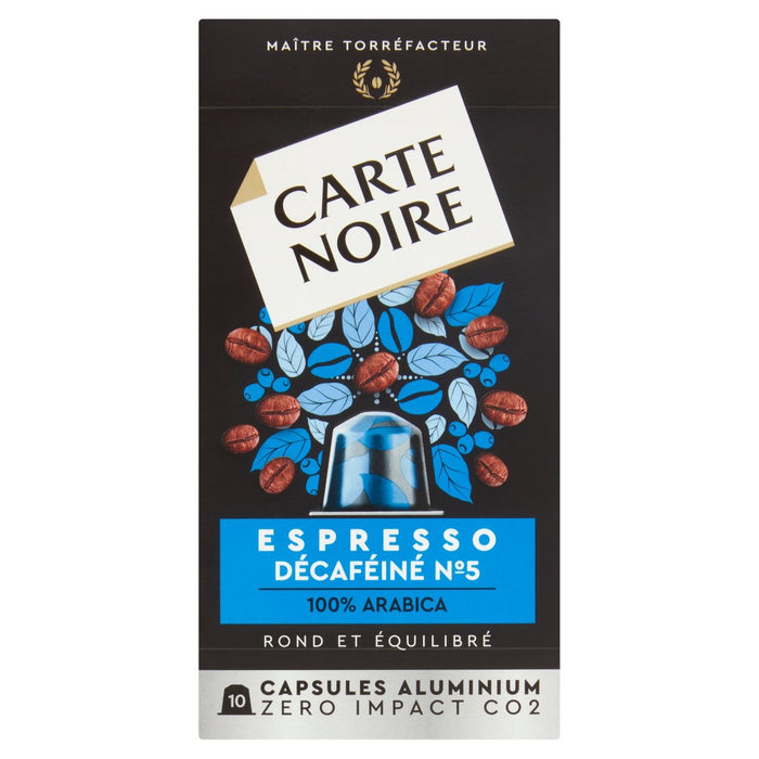 Carte Noire Nr. 5 Decafeine Nespresso kompatibel 10 pro Pack