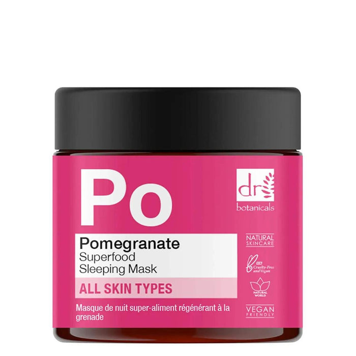 Dr Botanicals Apothecary Pomegranate Superaliate Regération Masque de sommeil 60 ml