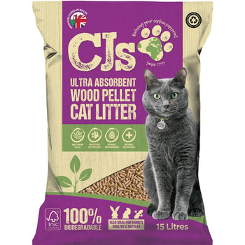 CJs Holzpelletkatze 15l