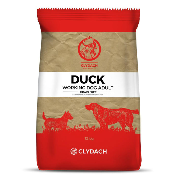 Clydach Farm Grain Free Duck para perros 12 kg