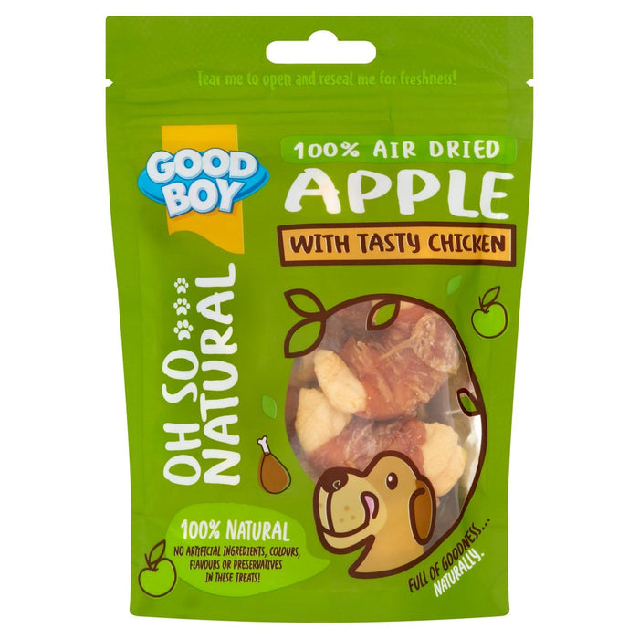 Good Boy Oh So Natural Air Dried Apple & Chicken Dog Treats 85g