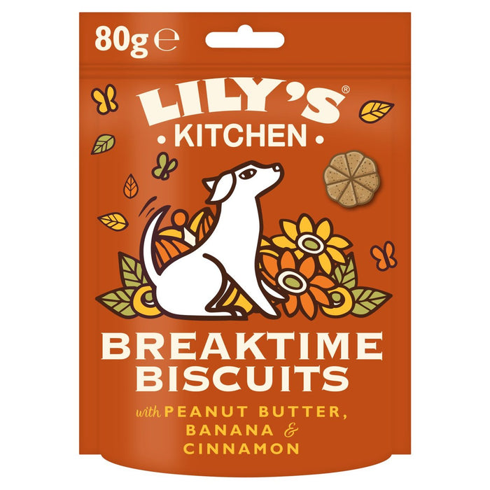 Lilys Küche Break -Time -Kekse für Hunde 80G