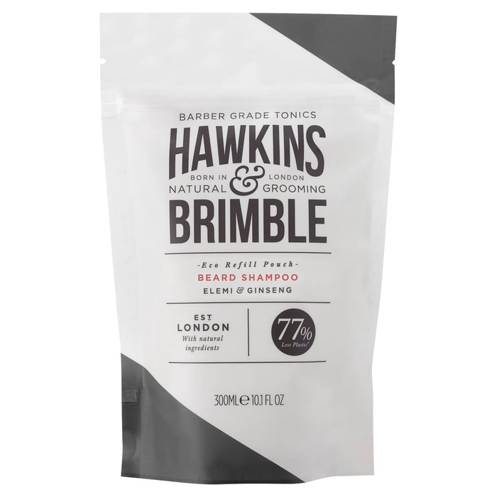 Hawkins & Brimble Beard Shampooing Pouche 300 ml
