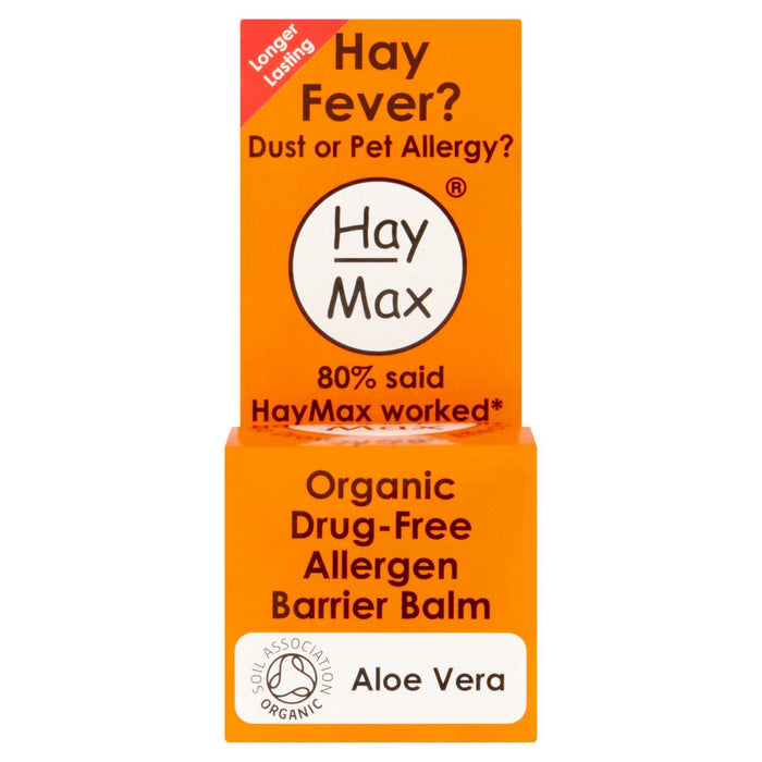 HayMax Aloe Vera Organic Allergen Barrier Balm 5ml