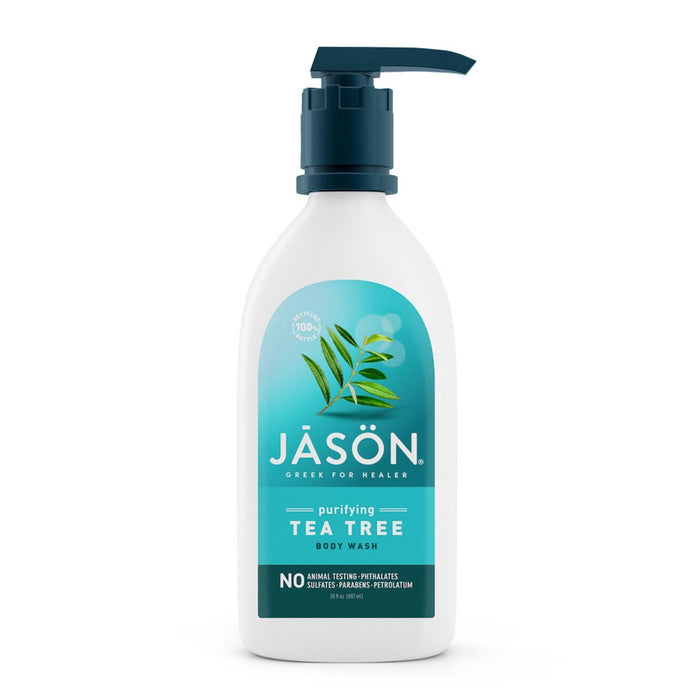 Jason Vegan Tea Tree Satin Body Laving Bomba 887 ml