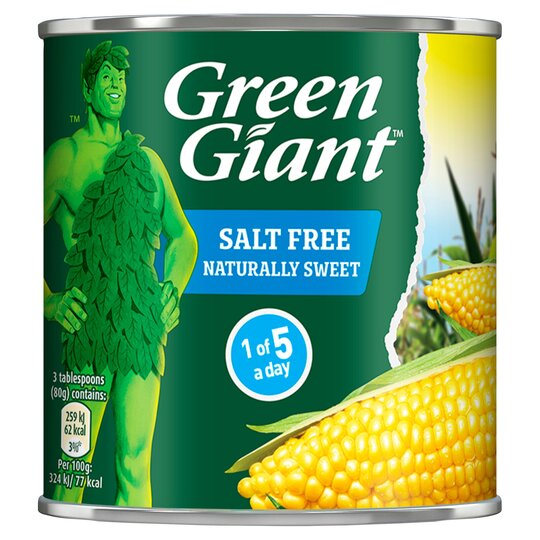 Green Giant No Salt Salt Cornor 340G