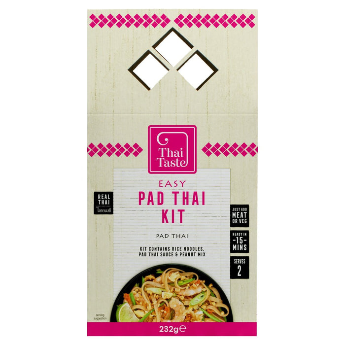 Thai Taste Easy Pad Kit de comida tailandesa 232g 