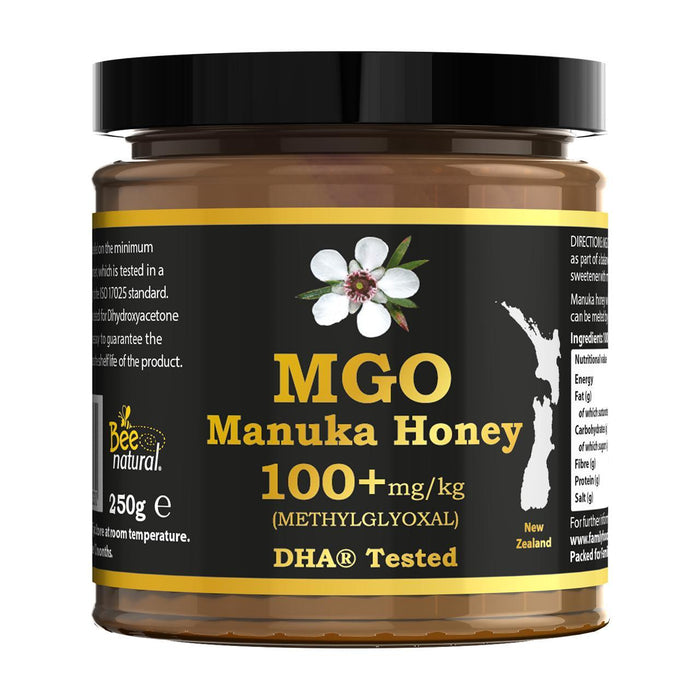 Mgo manuka miel 100 + mg / kg méthylglyoxal 250g