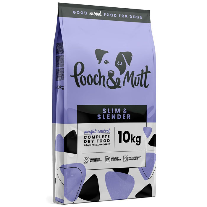 Pooch & Mutt Slim & Slender Complete Trockenhundfutter 10 kg