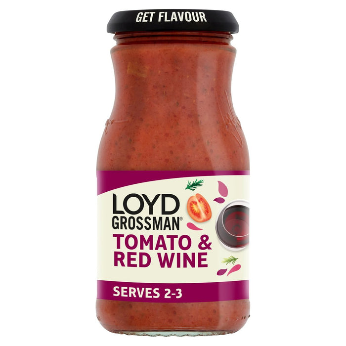 Loyd Grossman Tomate & Rotweinsauce 350G