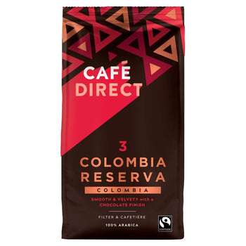 Cafedirect Fairtrade Colombia Reserva Ground Coffee 200g