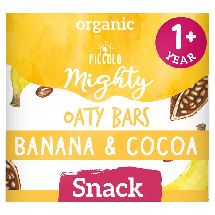 Piccolo Banana & Cocoa Bio Mighty Haty Bars 12 Monate+ 120g
