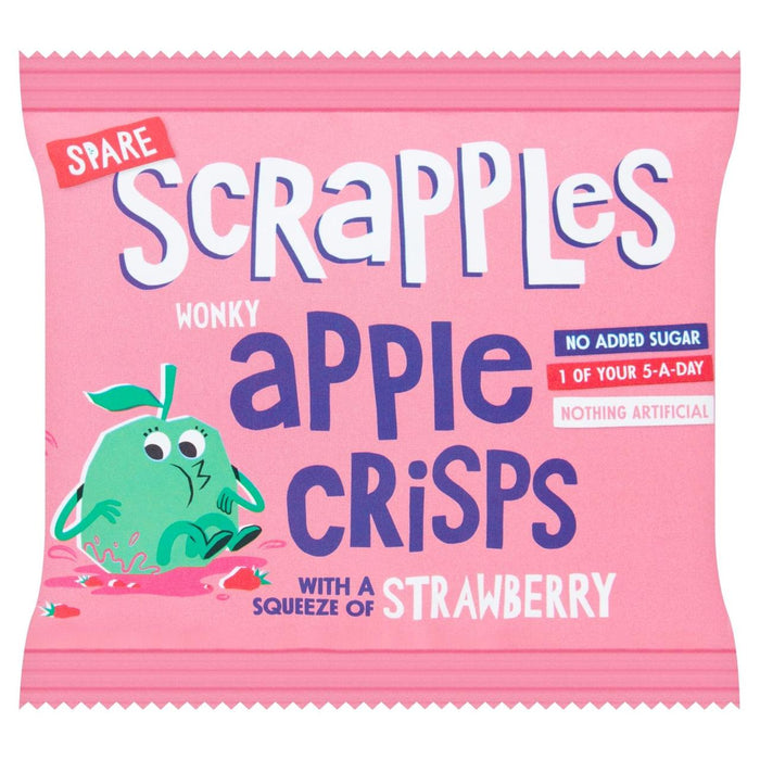 Crapples Crips de fruits de pomme et de fraise 12g