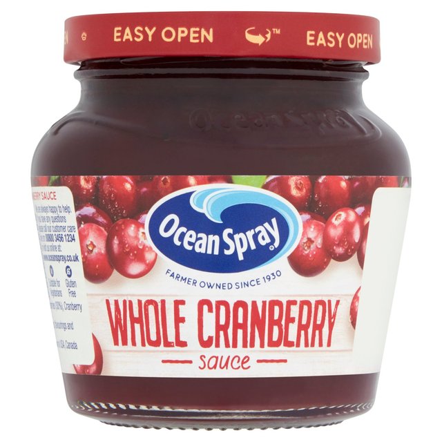 Ocean Spray Wholeberry Sauce de arándano 250 g